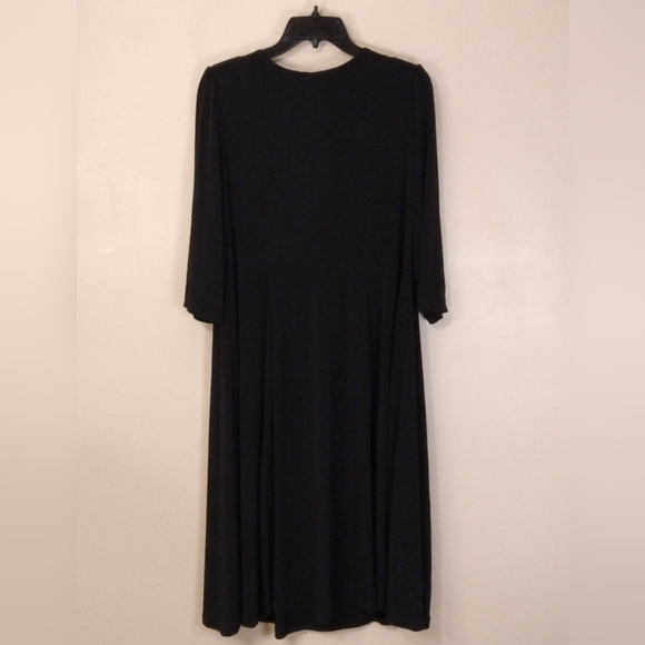 AMANDA LANE BLACK DRESS - Picture 2 of 4